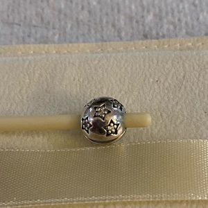Pandora sterling stars clip charm